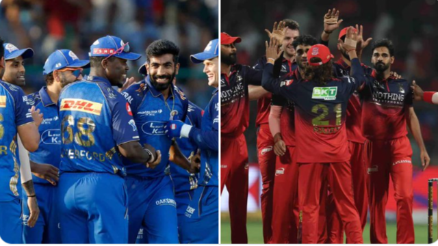 MI vs RCB match moments